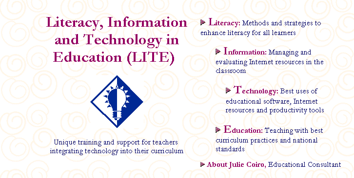 LITE Consulting Imagemap: Use text links above if image not shown